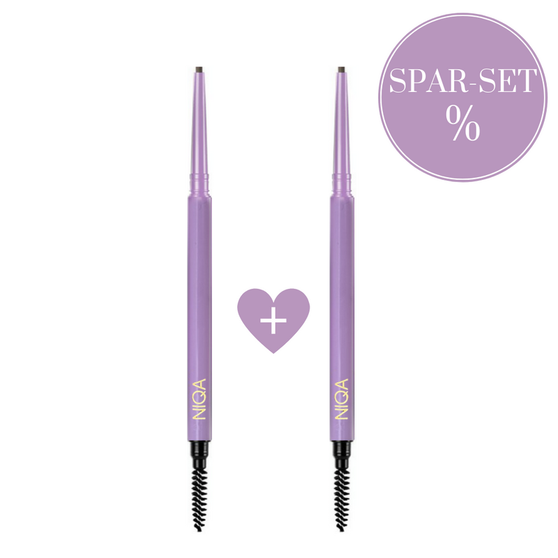 Niqa Cosmetics Browliner Cinnamon Duo Set